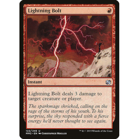 (Foil) Rouge - Lightning Bolt (U) [MM2]