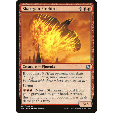 (Foil) Rouge - Skarrgan Firebird (U) [MM2]