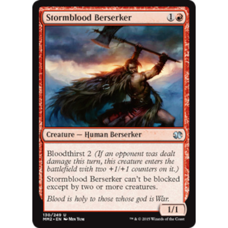 (Foil) Rouge - Stormblood Berserker (U) [MM2]
