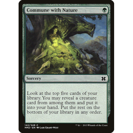(Foil) Verte - Commune with Nature (C) [MM2]
