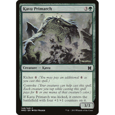 (Foil) Verte - Kavu Primarch (C) [MM2]