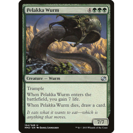 (Foil) Verte - Pelakka Wurm (U) [MM2]