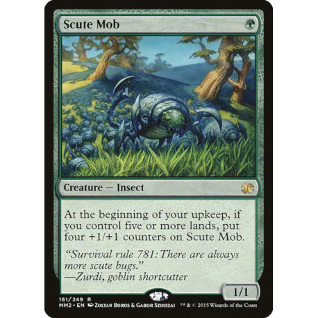 (Foil) Verte - Scute Mob (R) [MM2]