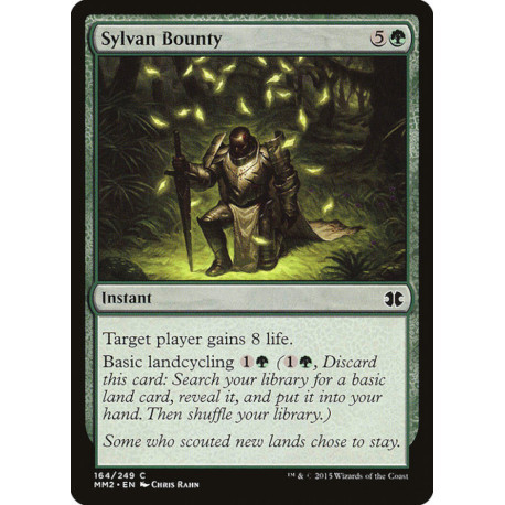 (Foil) Verte - Sylvan Bounty (C) [MM2]