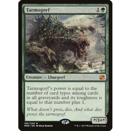 (Foil) Verte - Tarmogoyf (M) [MM2]