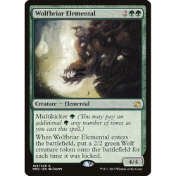 (Foil) Verte - Wolfbriar Elemental (R) [MM2]
