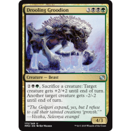 (Foil) Multicolore - Drooling Groodion (U) [MM2]