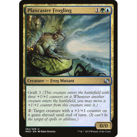 (Foil) Multicolore - Plaxcaster Frogling (U) [MM2]