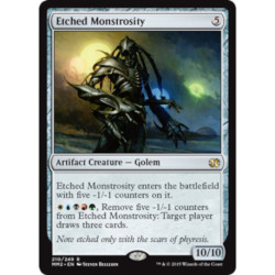 (Foil) Incolore - Etched Monstrosity (R) [MM2]