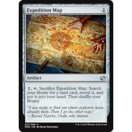 (Foil) Incolore - Expedition Map (U) [MM2]