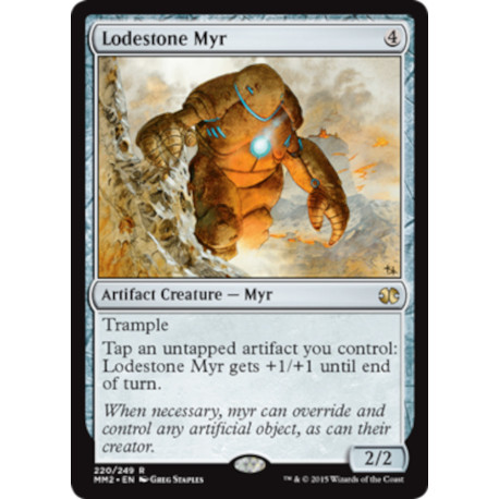 (Foil) Incolore - Lodestone Myr (R) [MM2]