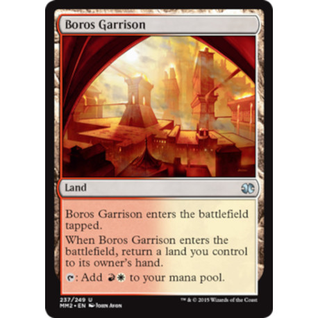 (Foil) Terrain - Boros Garrison (U) [MM2]