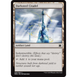 (Foil) Terrain - Darksteel Citadel (C) [MM2]