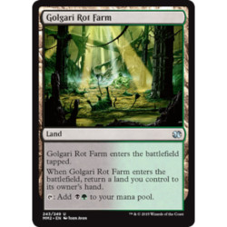 (Foil) Terrain - Golgari Rot Farm (U) [MM2]