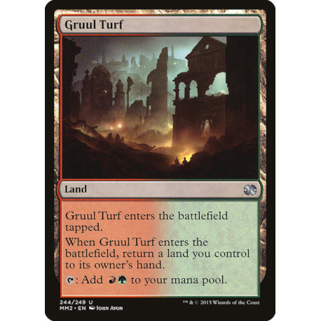 (Foil) Terrain - Gruul Turf (U) [MM2]