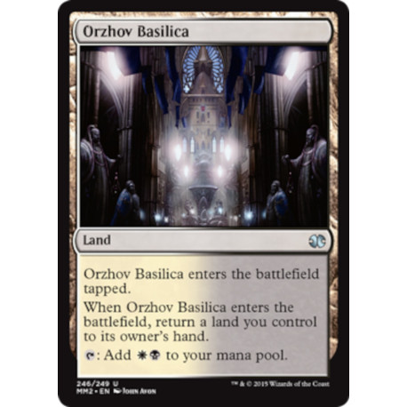 (Foil) Terrain - Orzhov Basilica (U) [MM2]