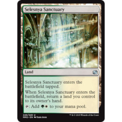 (Foil) Terrain - Selesnya Sanctuary (U) [MM2]