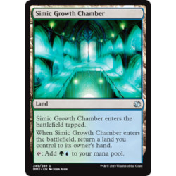 (Foil) Terrain - Simic Growth Chamber (U) [MM2]