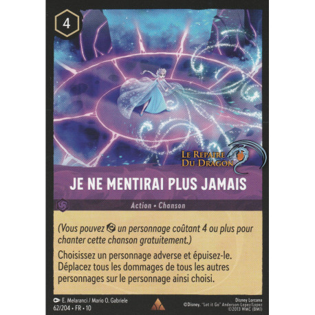 Je ne mentirai plus jamais [Lueurs dans les Profondeurs]