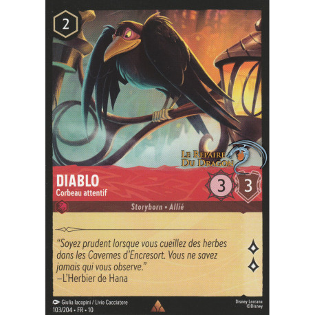Diablo : Corbeau attentif [Lueurs dans les Profondeurs]