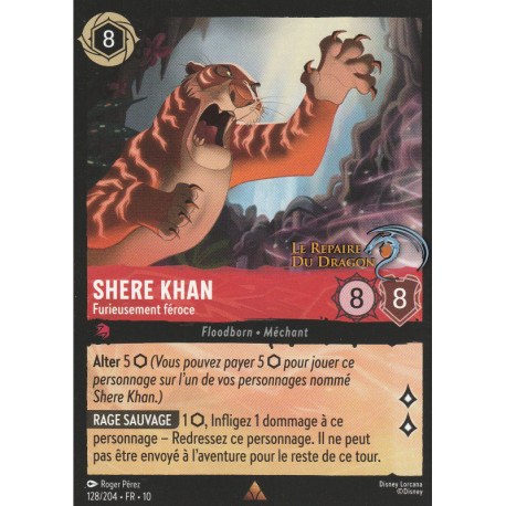 Shere Khan : Furieusement féroce [Lueurs dans les Profondeurs]