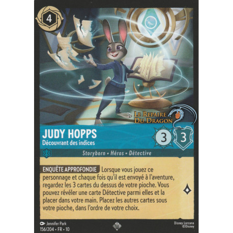 Judy Hopps : Découvrant des indices [Lueurs dans les Profondeurs]