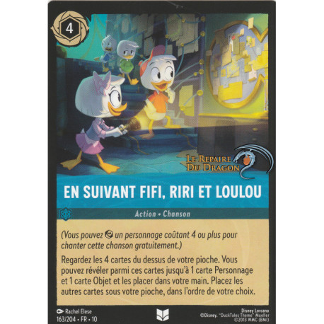 En suivant Fifi, Riri et Loulou [Lueurs dans les Profondeurs]
