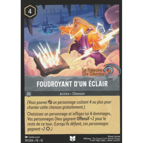 Foudroyant d'un éclair [Lueurs dans les Profondeurs]