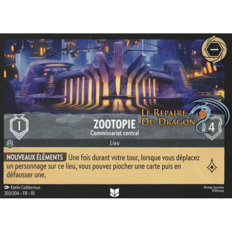 Zootopie : Commissariat central [Lueurs dans les Profondeurs]