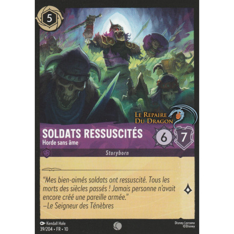 (Foil) Soldats ressuscités : Horde sans âme [Lueurs dans les Profondeurs]