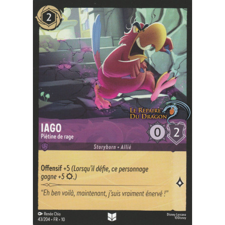 (Foil) Iago : Piétine de rage [Lueurs dans les Profondeurs]