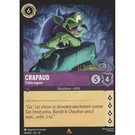 (Foil) Crapaud : Fidèle laquais [Lueurs dans les Profondeurs]