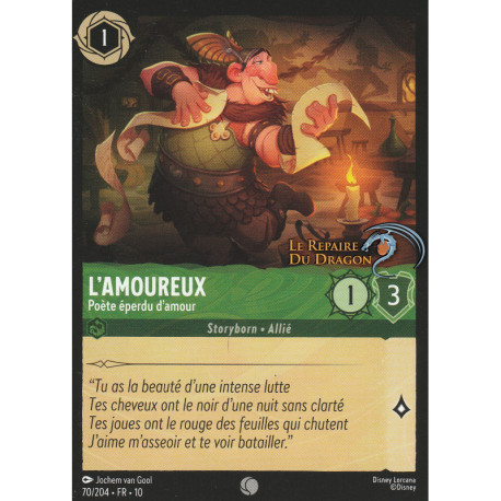 (Foil) L'amoureux : Poète éperdu d'amour [Lueurs dans les Profondeurs]