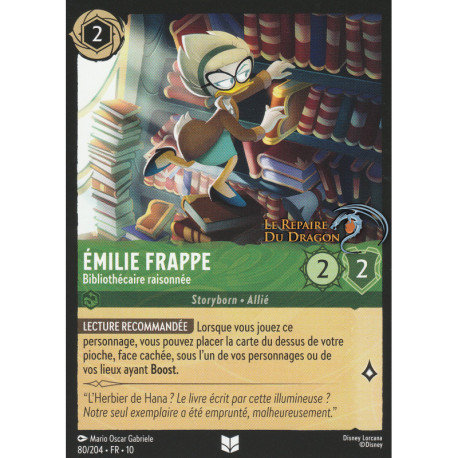 (Foil) Émilie Frappe : Bibliothécaire raisonnée [Lueurs dans les Profondeurs]