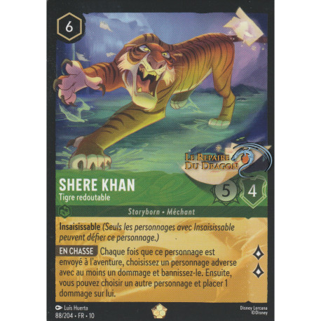 (Foil) Shere Khan : Tigre redoutable [Lueurs dans les Profondeurs]