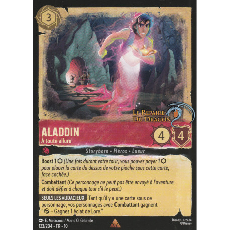 (Foil) Aladdin : À toute allure [Lueurs dans les Profondeurs]