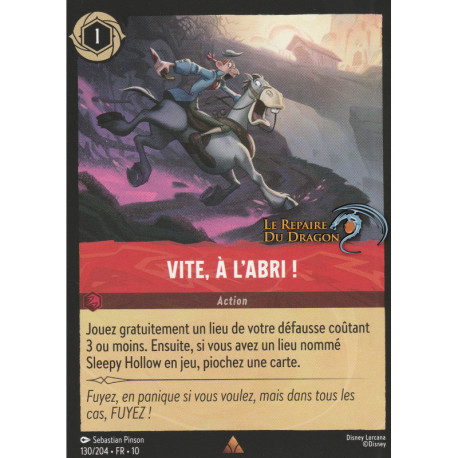 (Foil) Vite, à l'abri ! [Lueurs dans les Profondeurs]