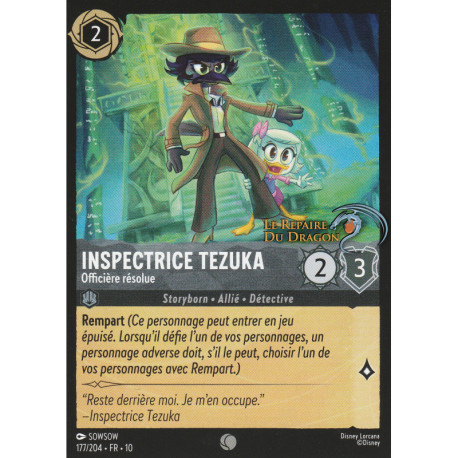 (Foil) Inspectrice Tezuka : Officière résolue [Lueurs dans les Profondeurs]