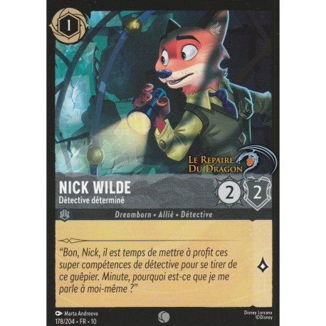(Foil) Nick Wilde : Détective déterminé [Lueurs dans les Profondeurs]