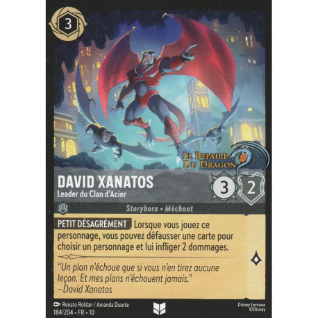 (Foil) David Xanatos : Leader du Clan d'Acier [Lueurs dans les Profondeurs]
