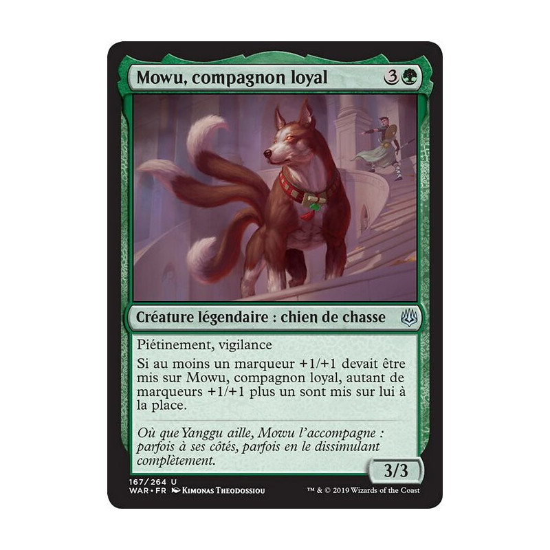 Magic The Gathering - Mowu, compagnon loyal [WAR]