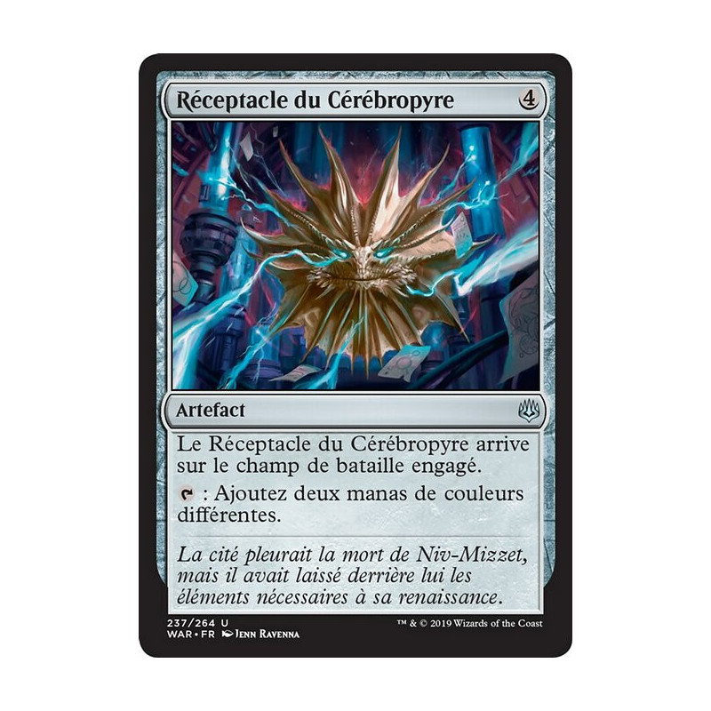 Magic The Gathering - Réceptacle du Cérébropyre (FOIL) [WAR]