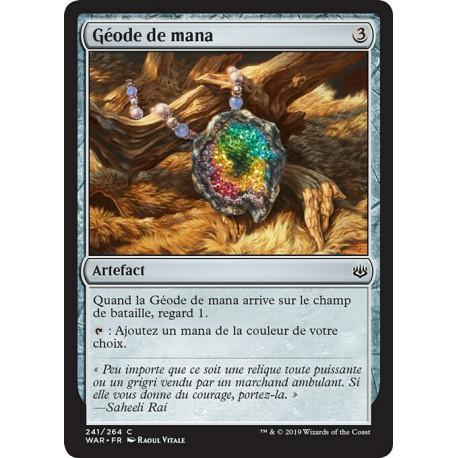 Magic The Gathering - Géode de mana (FOIL) [WAR]