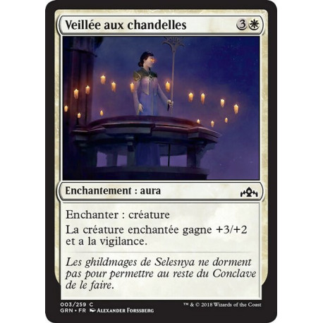 (Foil) Blanche - Veillée aux chandelles (C) [GRN]