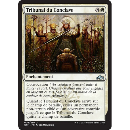 (Foil) Blanche - Tribunal du Conclave (U) [GRN]