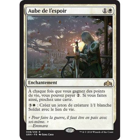 (Foil) Blanche - Aube de l'espoir (R) [GRN]