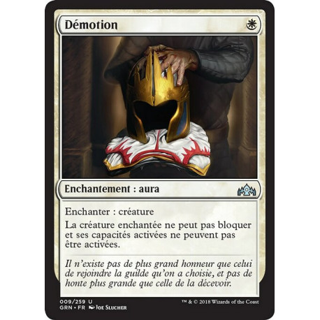 (Foil) Blanche - Démotion (U) [GRN]