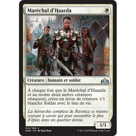 (Foil) Blanche - Maréchal d'Haazda (U) [GRN]