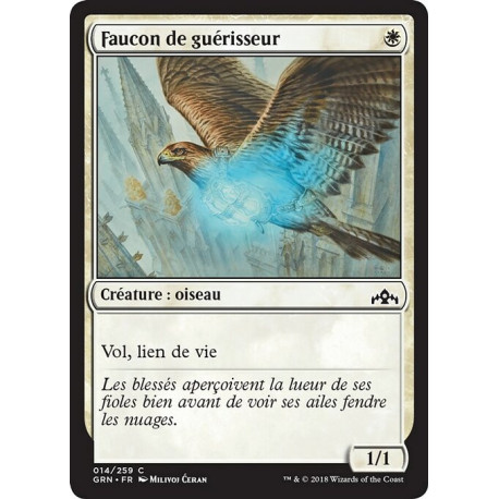 (Foil) Blanche - Faucon de guérisseur (C) [GRN]