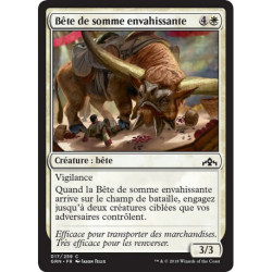 (Foil) Blanche - Bête de somme envahissante (C) [GRN]